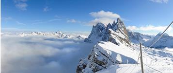 Le Dolomiti in inverno
