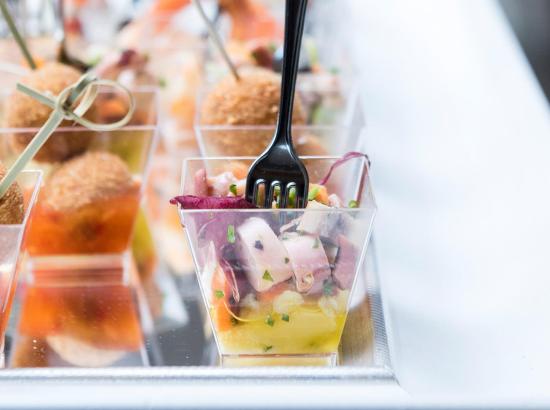 sunday aperitif with finger food
