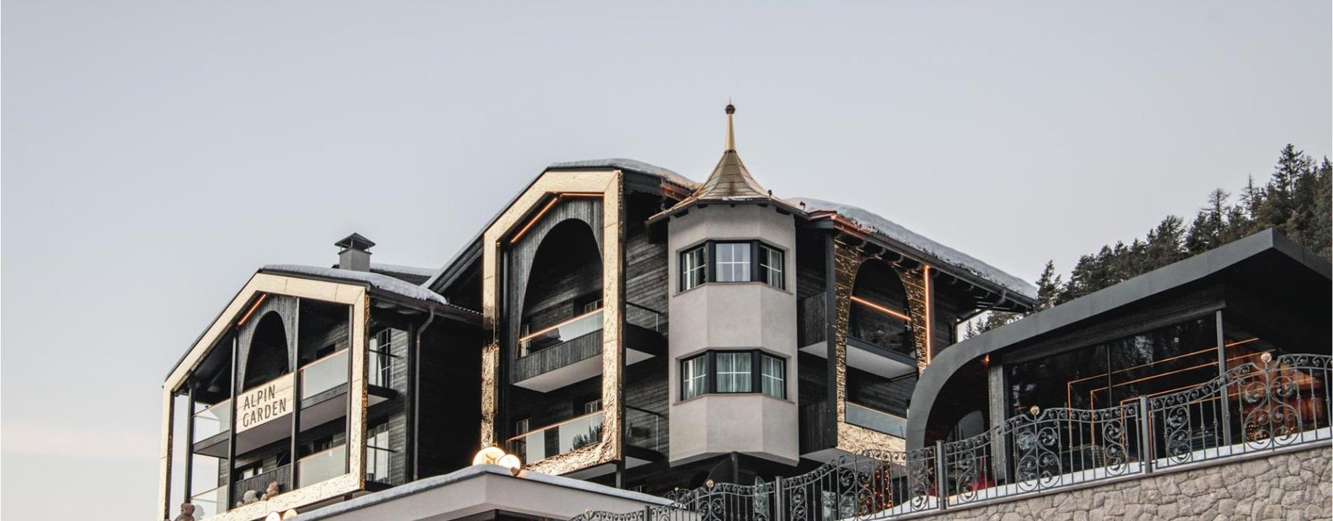 Alpin Garden design hotel in the Dolomites